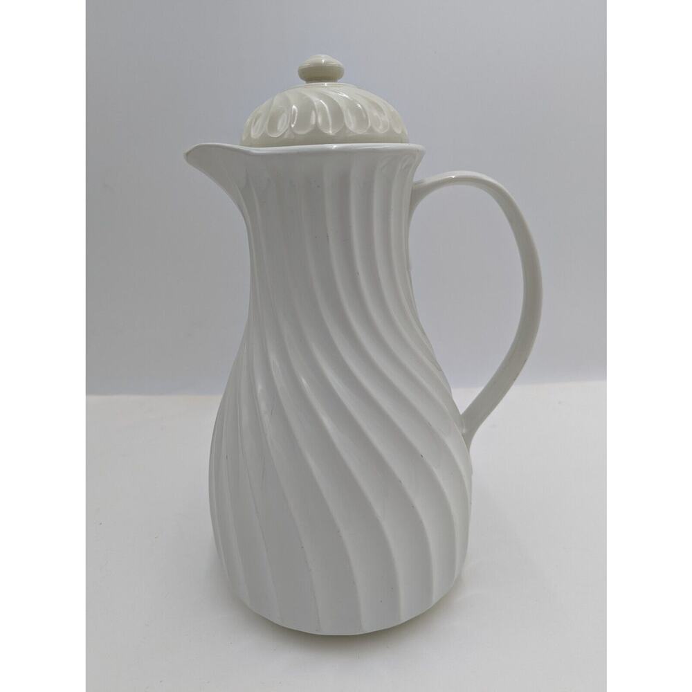 Vintage Emsa Design Thermos COFFEE BUTLER Carafe W Germany Insulated Glass 32oz